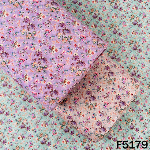 Digital Print Pashmina Fabric - F5179